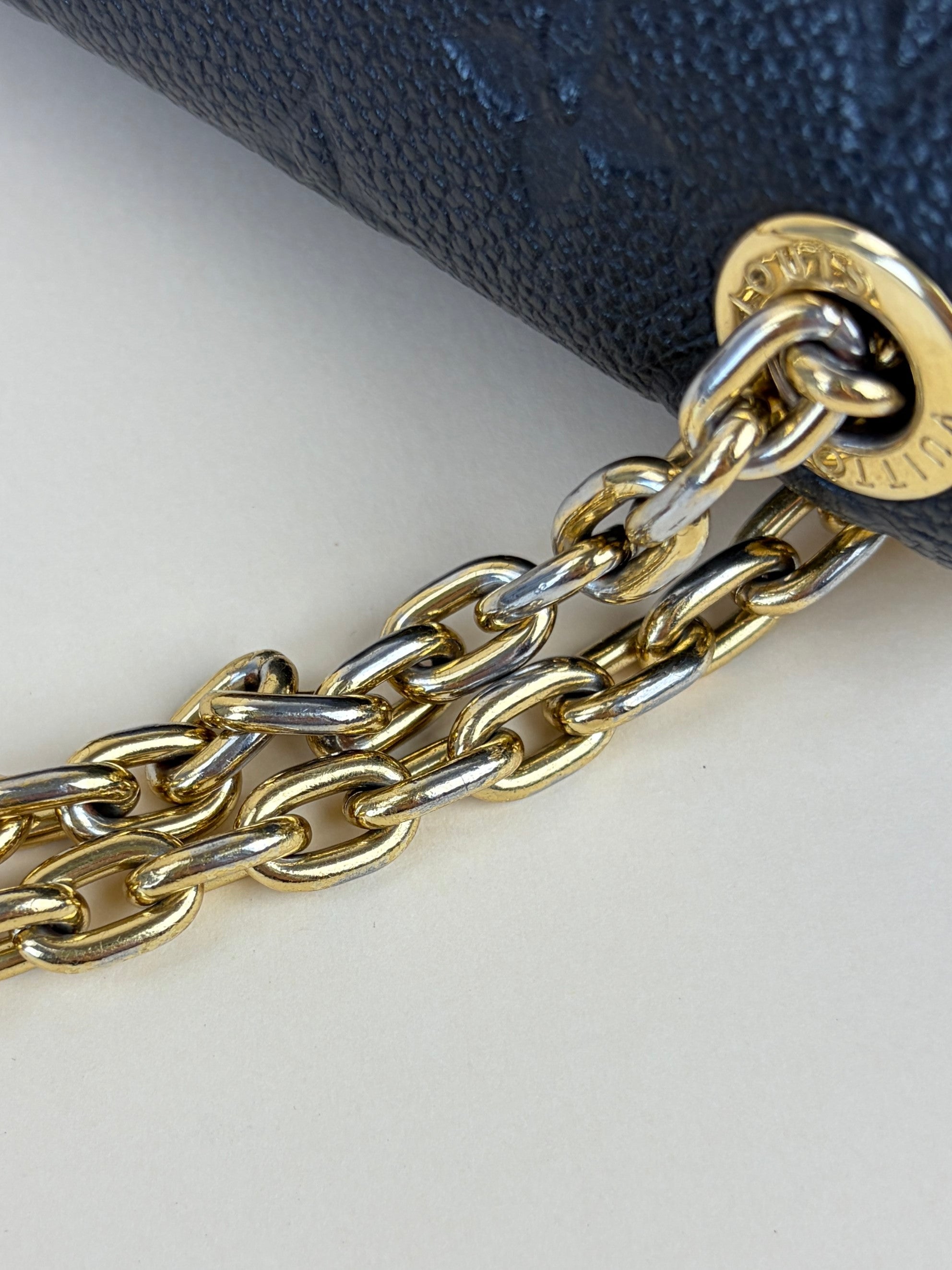 Louis Vuitton Black Monogram Empreinte Vavin BB Shoulder Bag