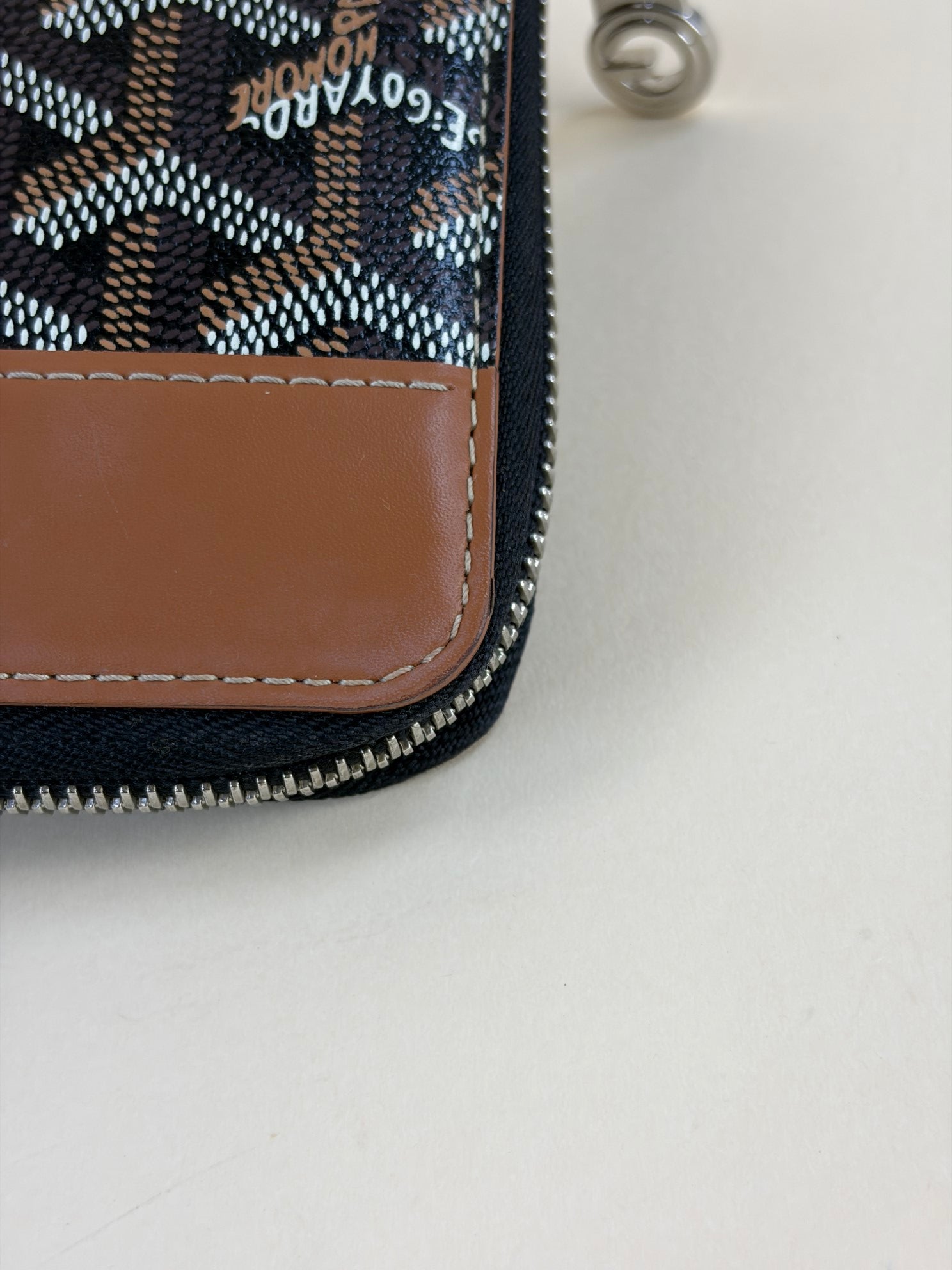 Goyard Bicolor Matignon GM Zip Wallet