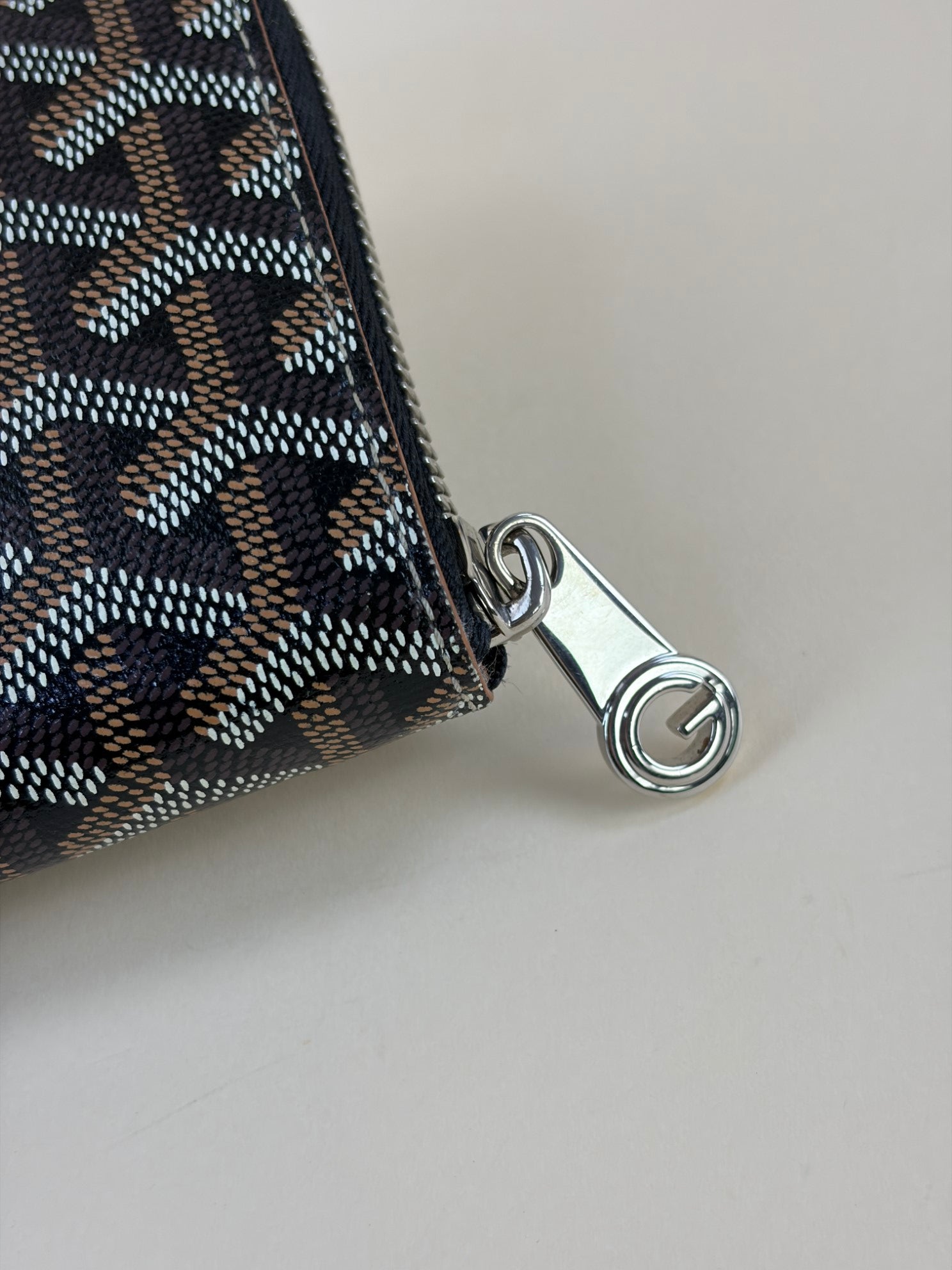 Goyard Bicolor Matignon GM Zip Wallet
