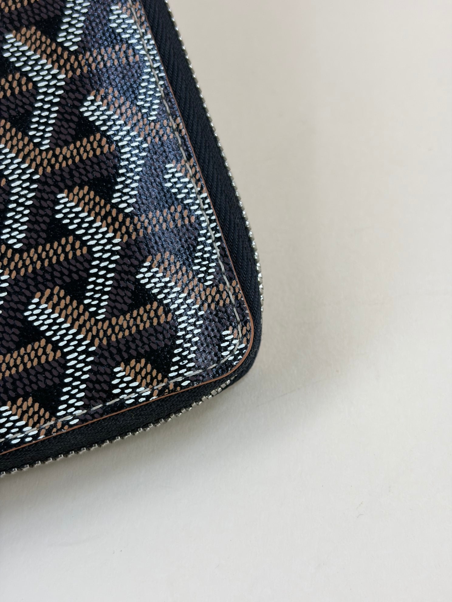 Goyard Bicolor Matignon GM Zip Wallet