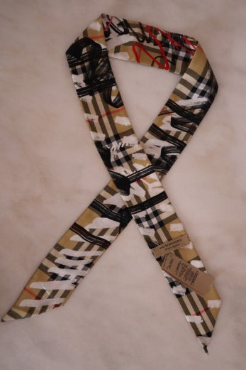 Burberry Multicolor House Check Twilly-Scarf-Burberry-The Closet Egypt