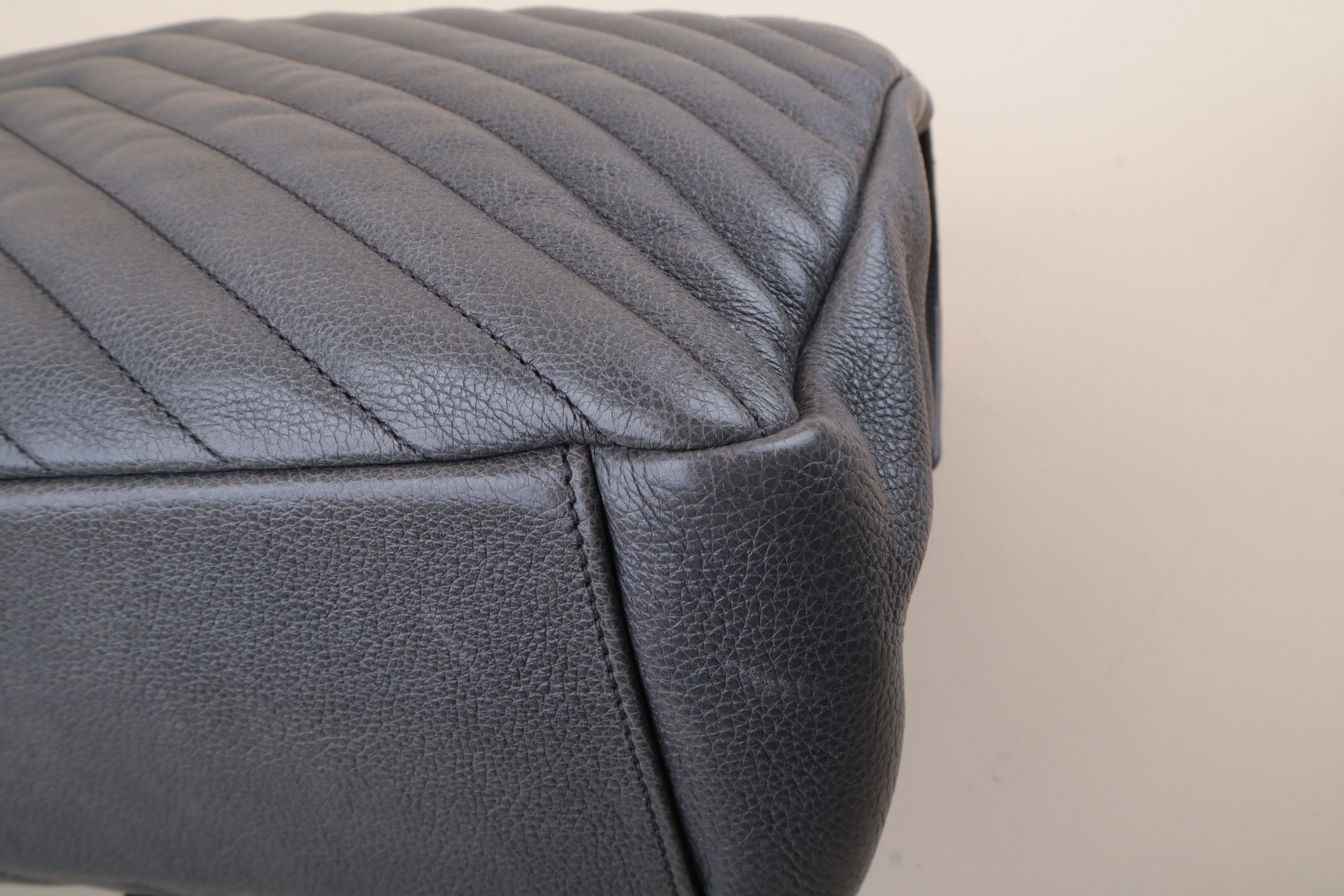 YSL gray College Bag