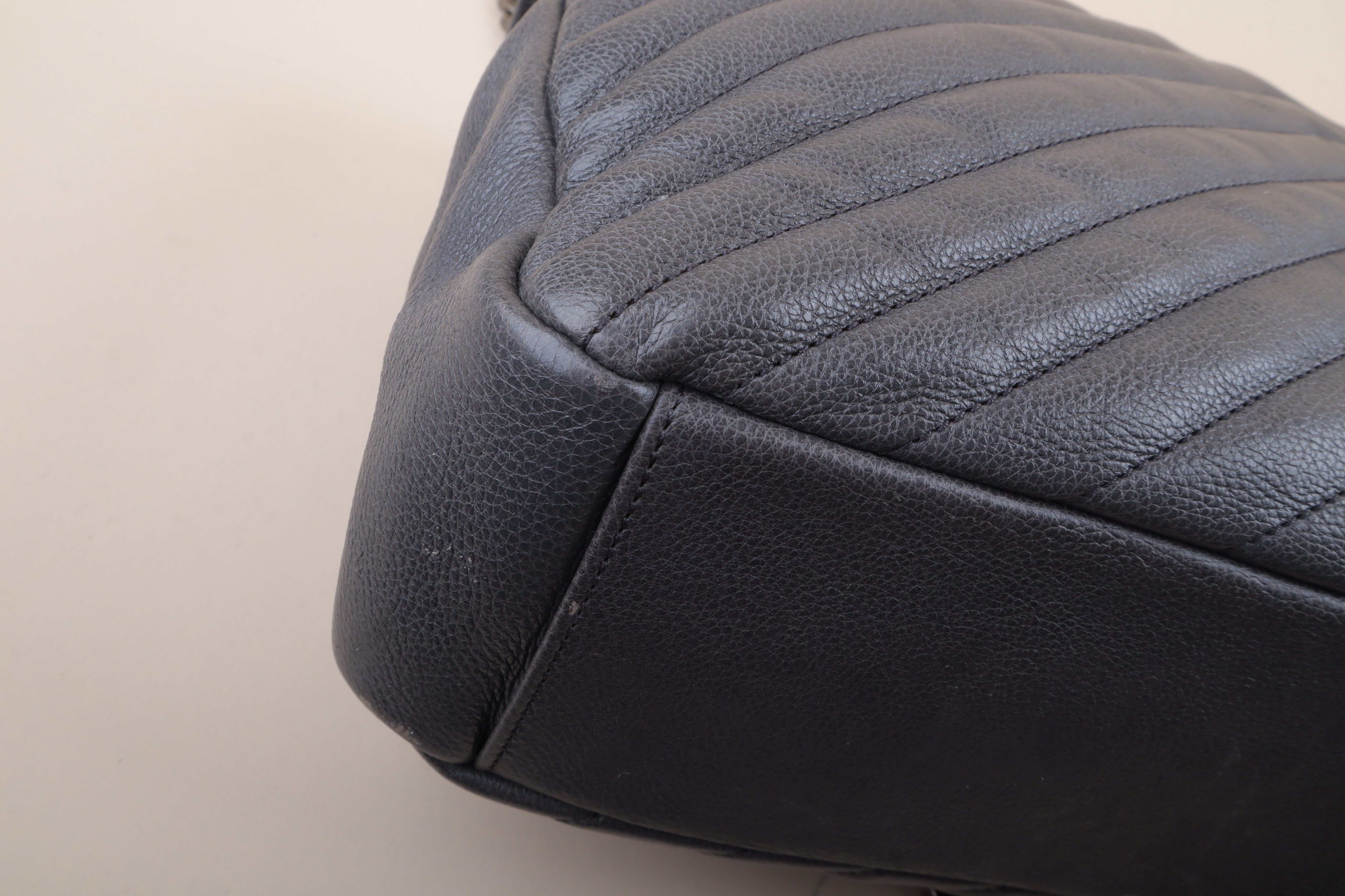 YSL gray College Bag