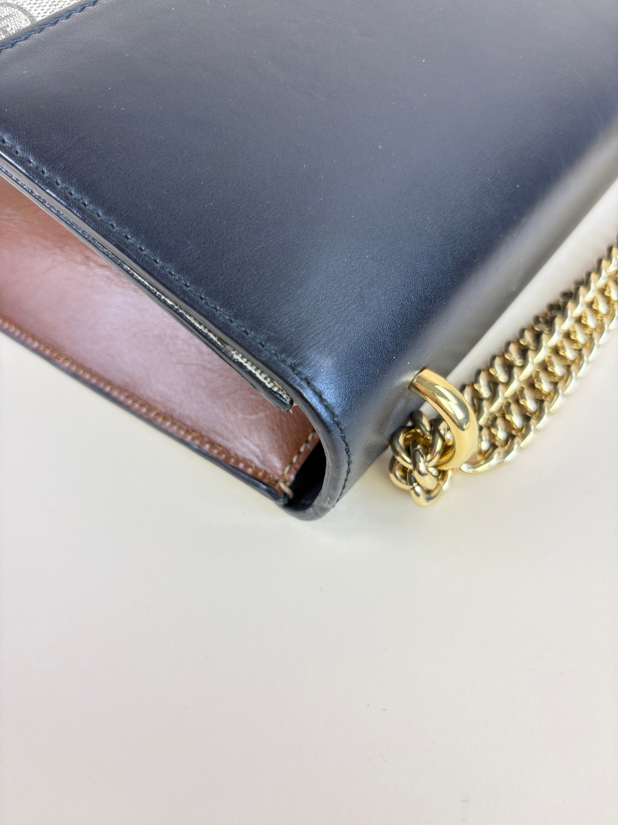 Gucci Bicolor GG Supreme Padlock meduim Bag