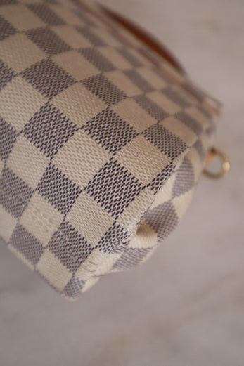 Louis Vuitton Azur Croisette Top Handle Bag W/ Strap-handbag-Louis Vuitton-The Closet Egypt