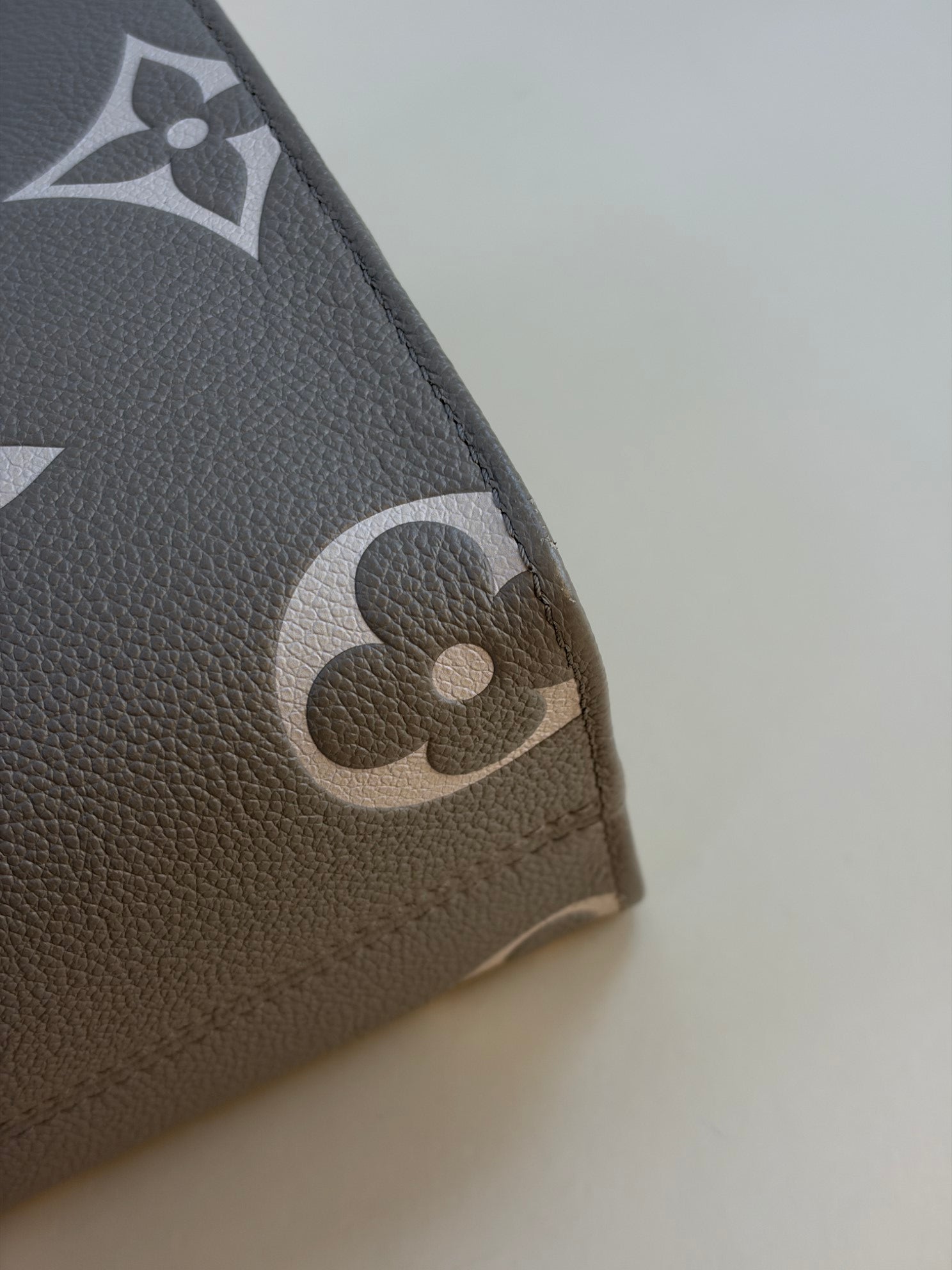 Louis Vuitton Beige Monogram Empreinte Onthego PM Bag