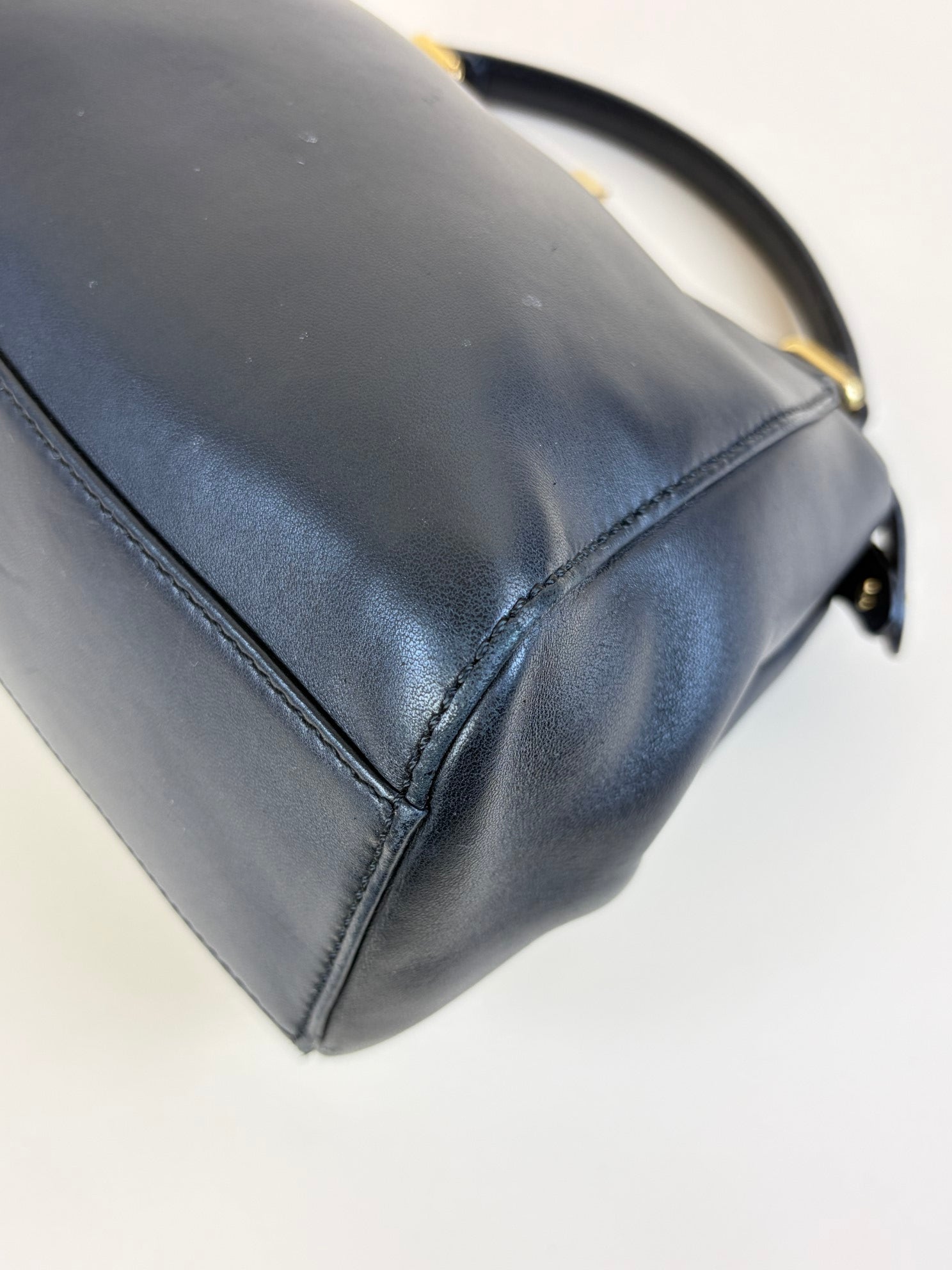 Fendi Black Mini Peekaboo Bag