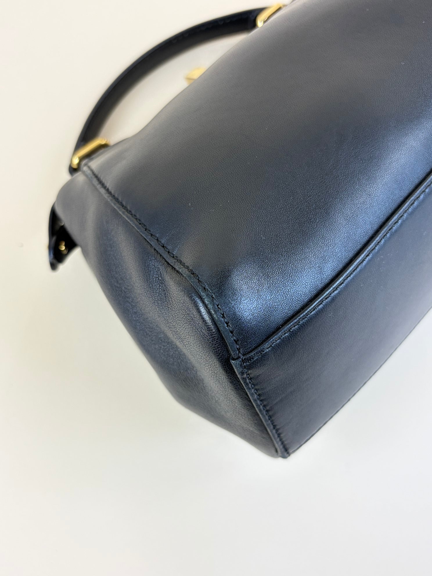 Fendi Black Mini Peekaboo Bag
