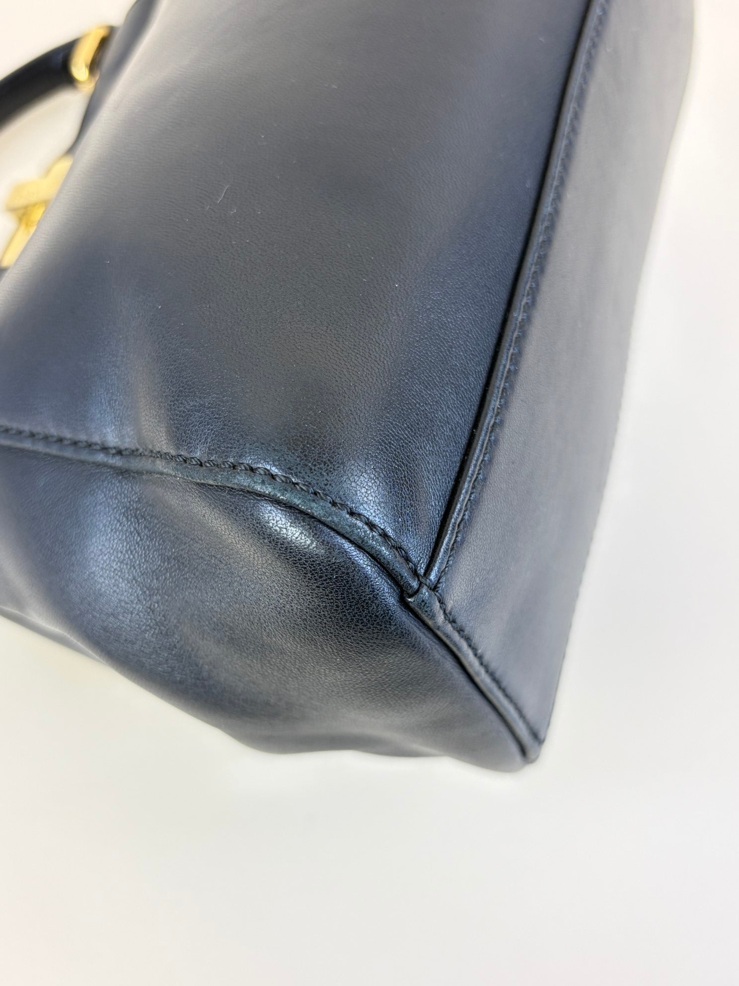 Fendi Black Mini Peekaboo Bag