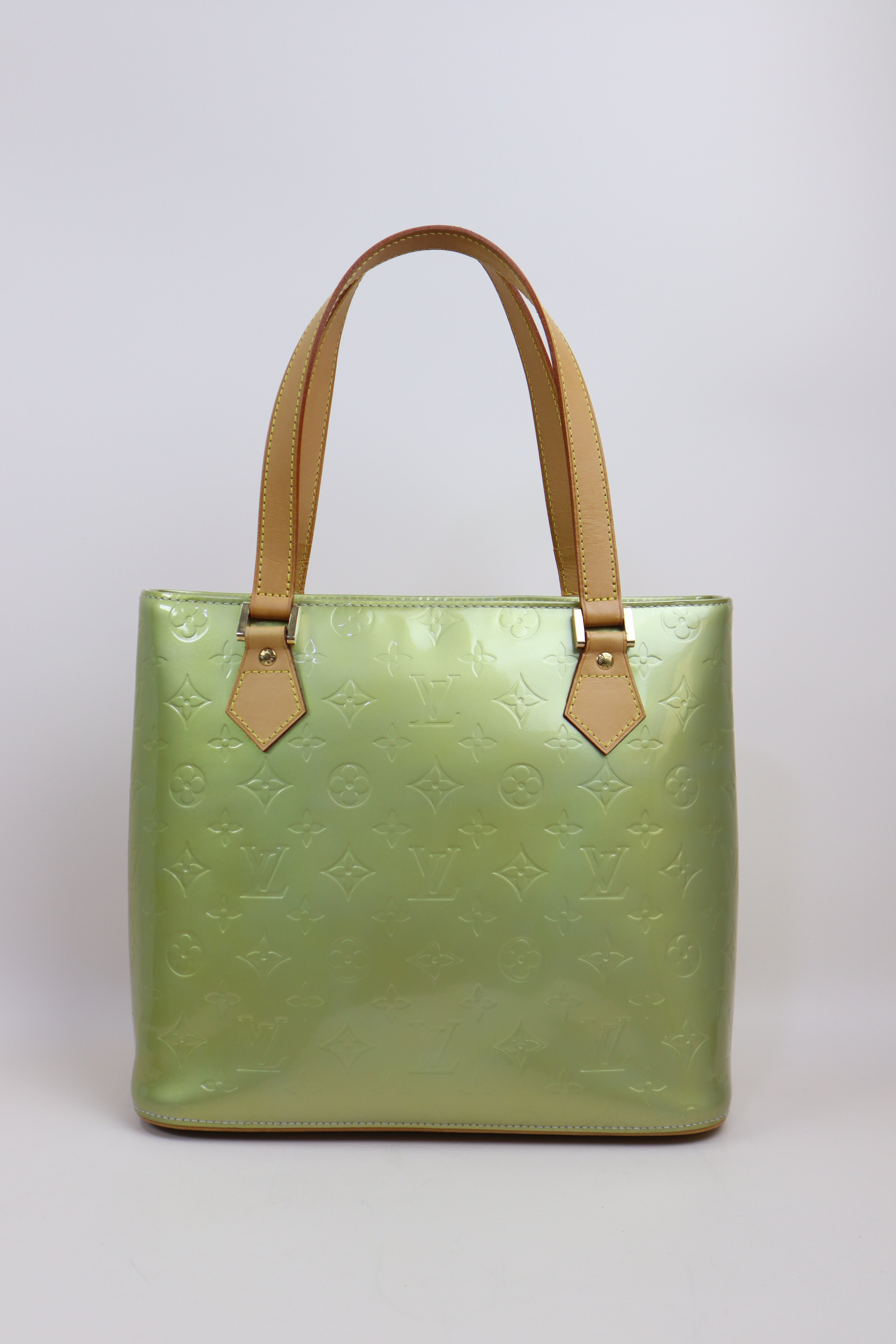 Louis Vuitton Green Monogram Vernis Houston Tote bag