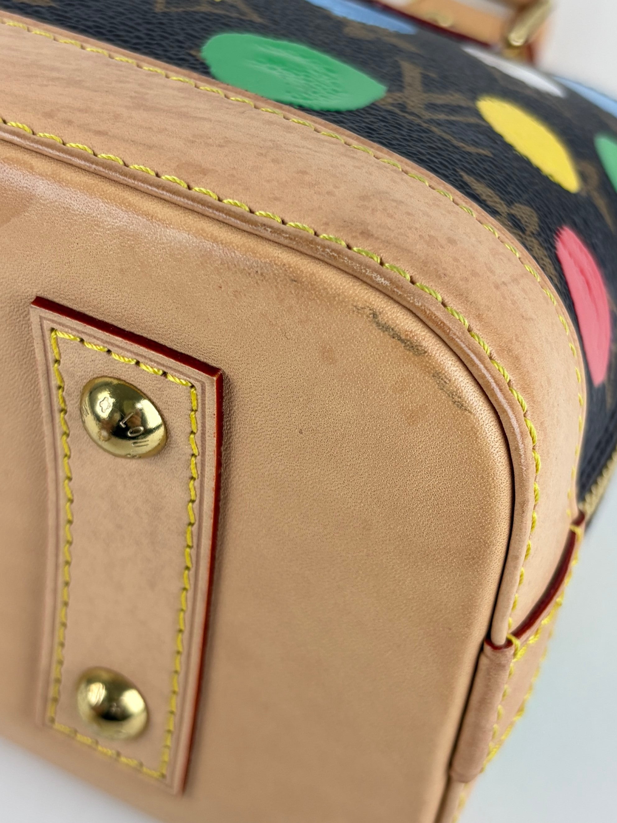 Louis Vuitton X Y K Monogram canvas alma BB tote bag