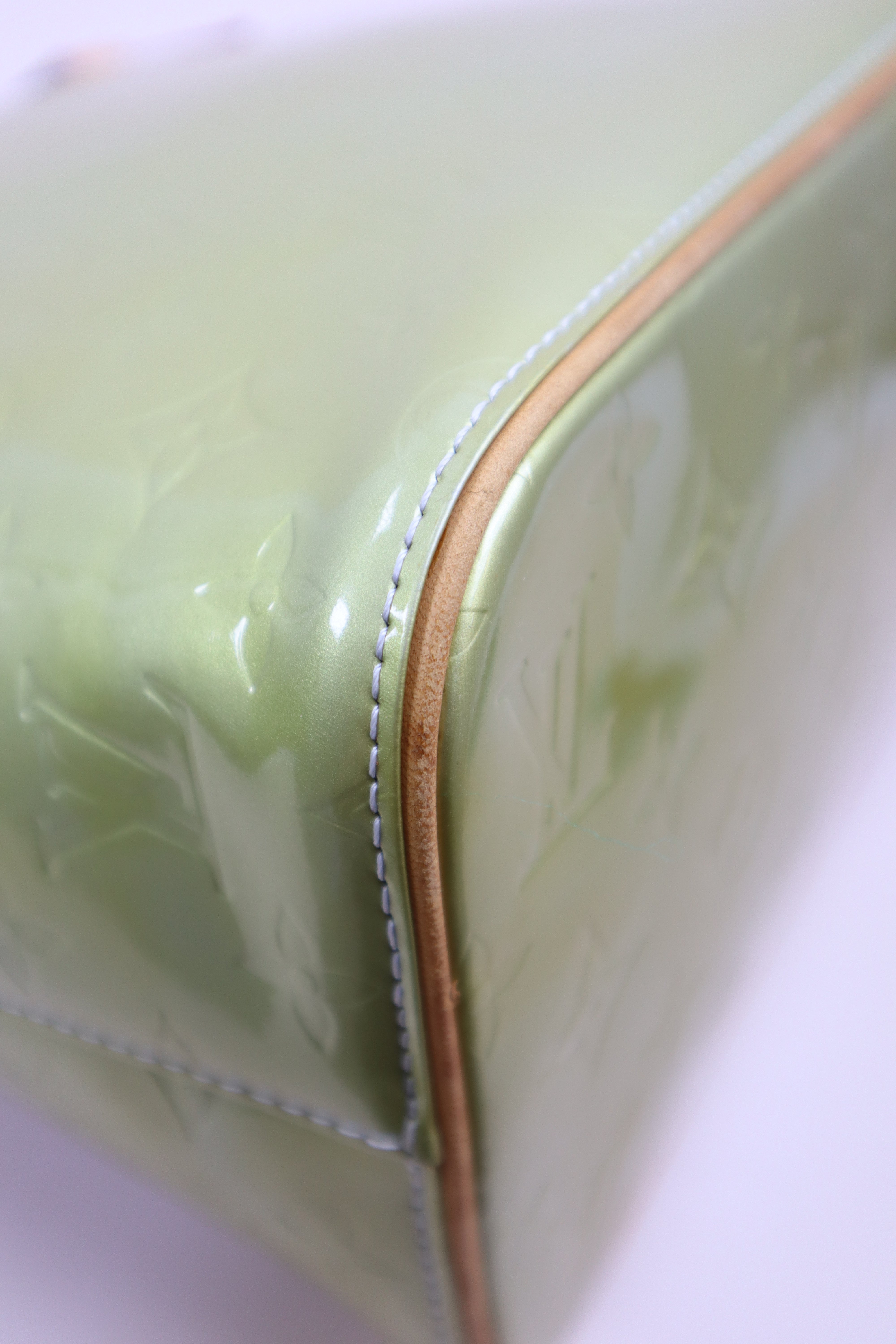 Louis Vuitton Green Monogram Vernis Houston Tote bag