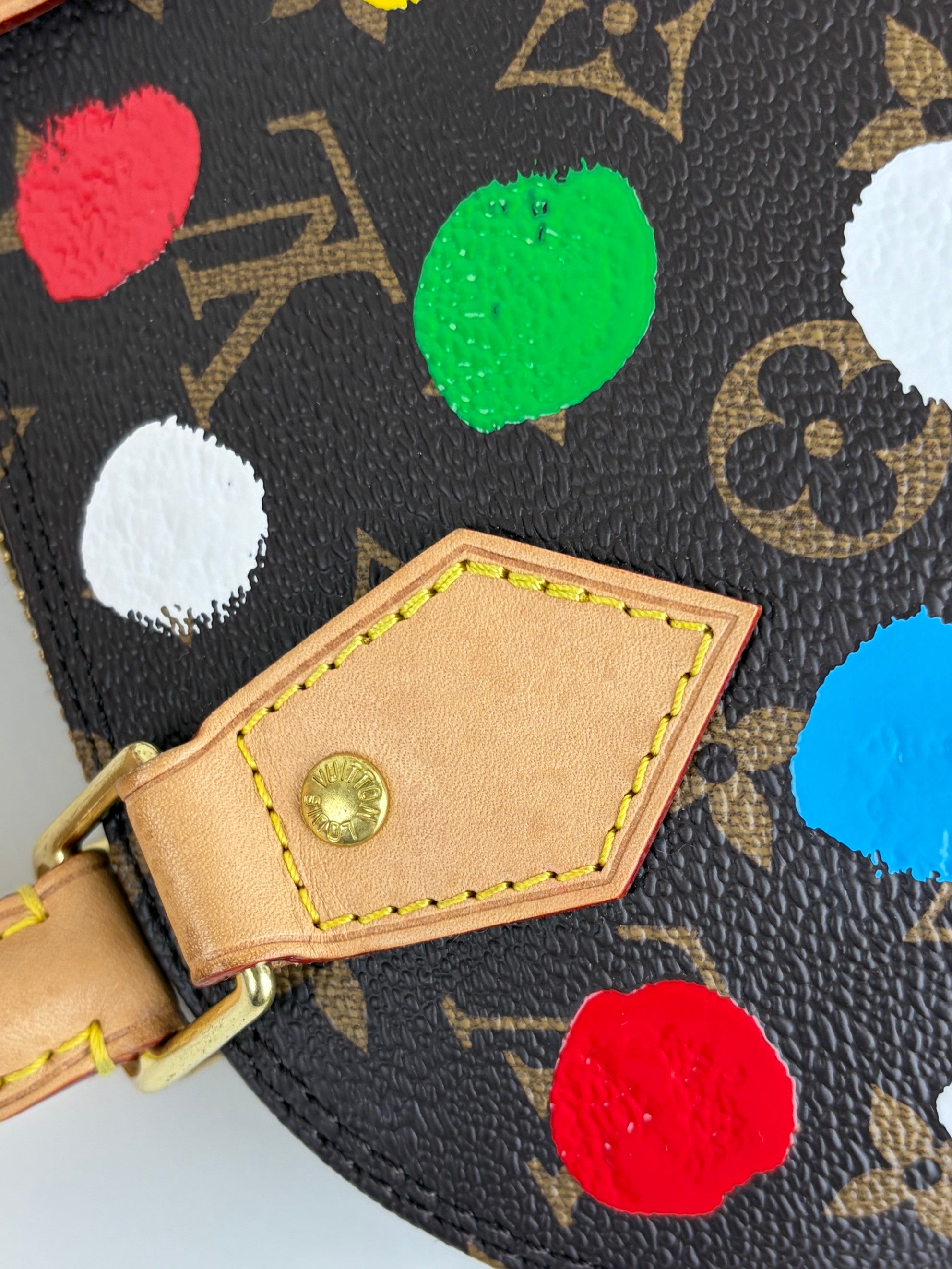 Louis Vuitton X Y K Monogram canvas alma BB tote bag