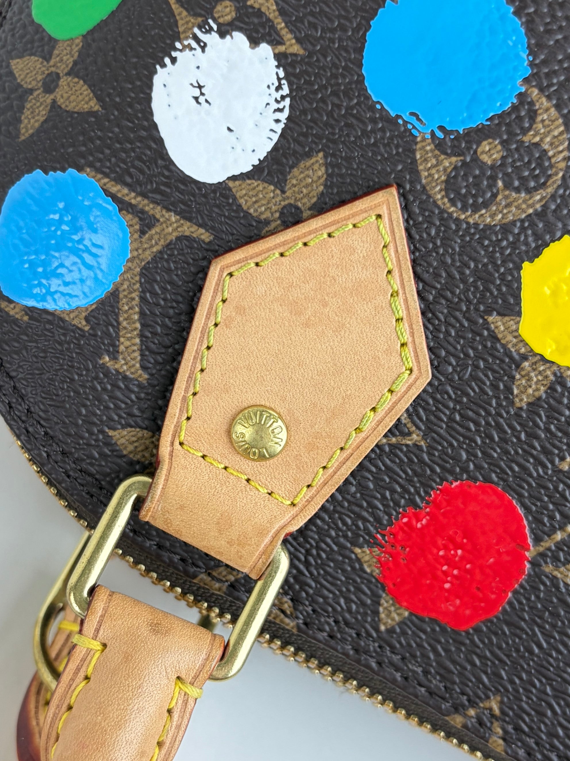 Louis Vuitton X Y K Monogram canvas alma BB tote bag