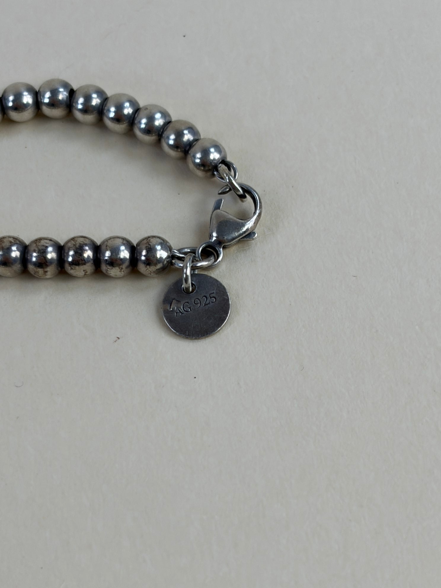 Tiffany & Co. Blue return to tiffany blue Heart bead bracelet