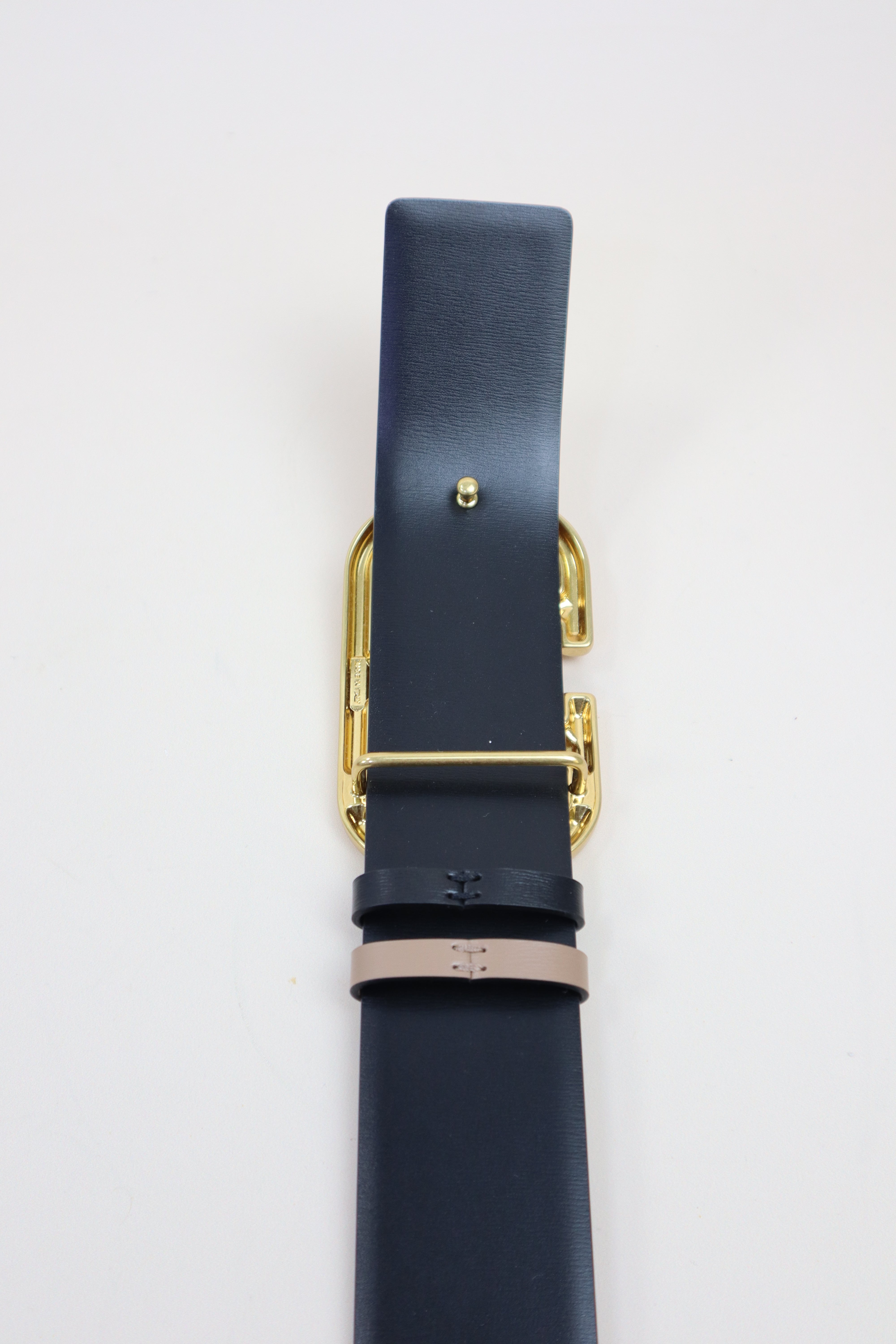 Valentino Bicolor Super V Reversible Belt 38