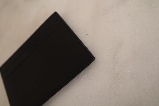 YSL Black Card Holder-Card Holder-YSL-The Closet Egypt