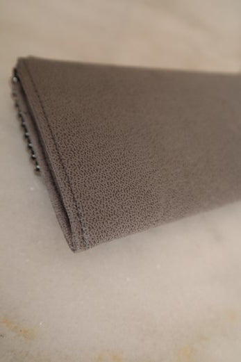 Stella Mccartney Grey Falabella Flap Continental Wallet-wallet-Stella Mccartney-The Closet Egypt