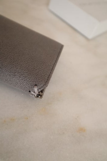 Stella Mccartney Grey Falabella Flap Continental Wallet-wallet-Stella Mccartney-The Closet Egypt