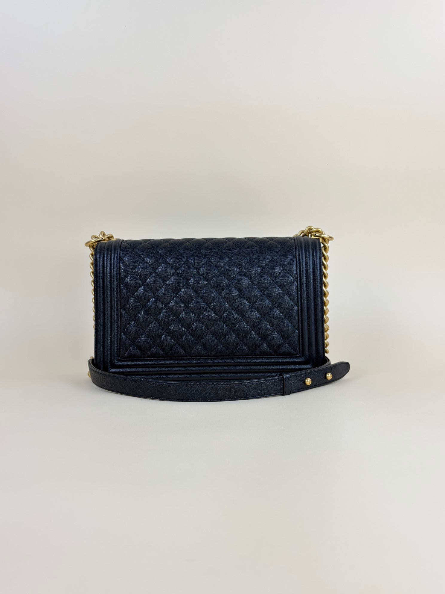 Chanel Black Boy Bag