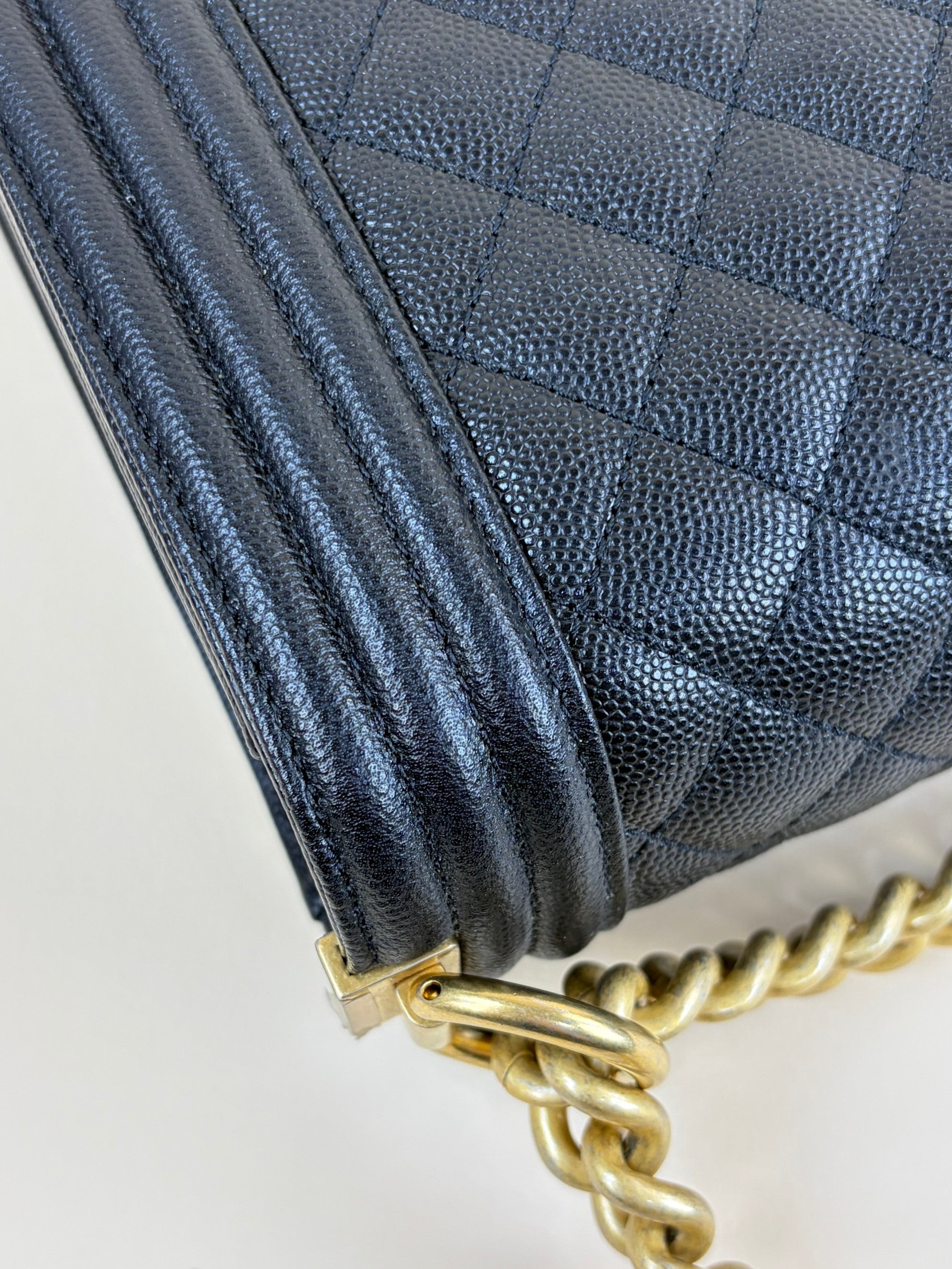 Chanel Black Boy Bag