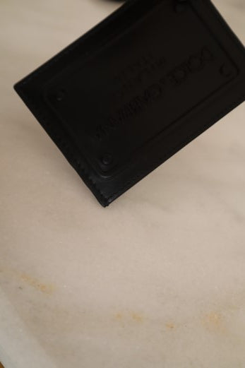 Dolce & Gabbana Black Card Holder-Card Holder-Dolce & Gabbana-The Closet Egypt