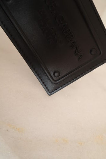 Dolce & Gabbana Black Card Holder-Card Holder-Dolce & Gabbana-The Closet Egypt