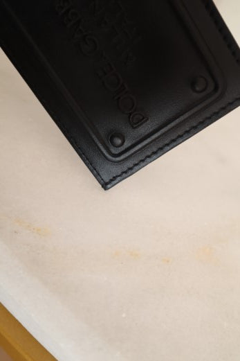 Dolce & Gabbana Black Card Holder-Card Holder-Dolce & Gabbana-The Closet Egypt