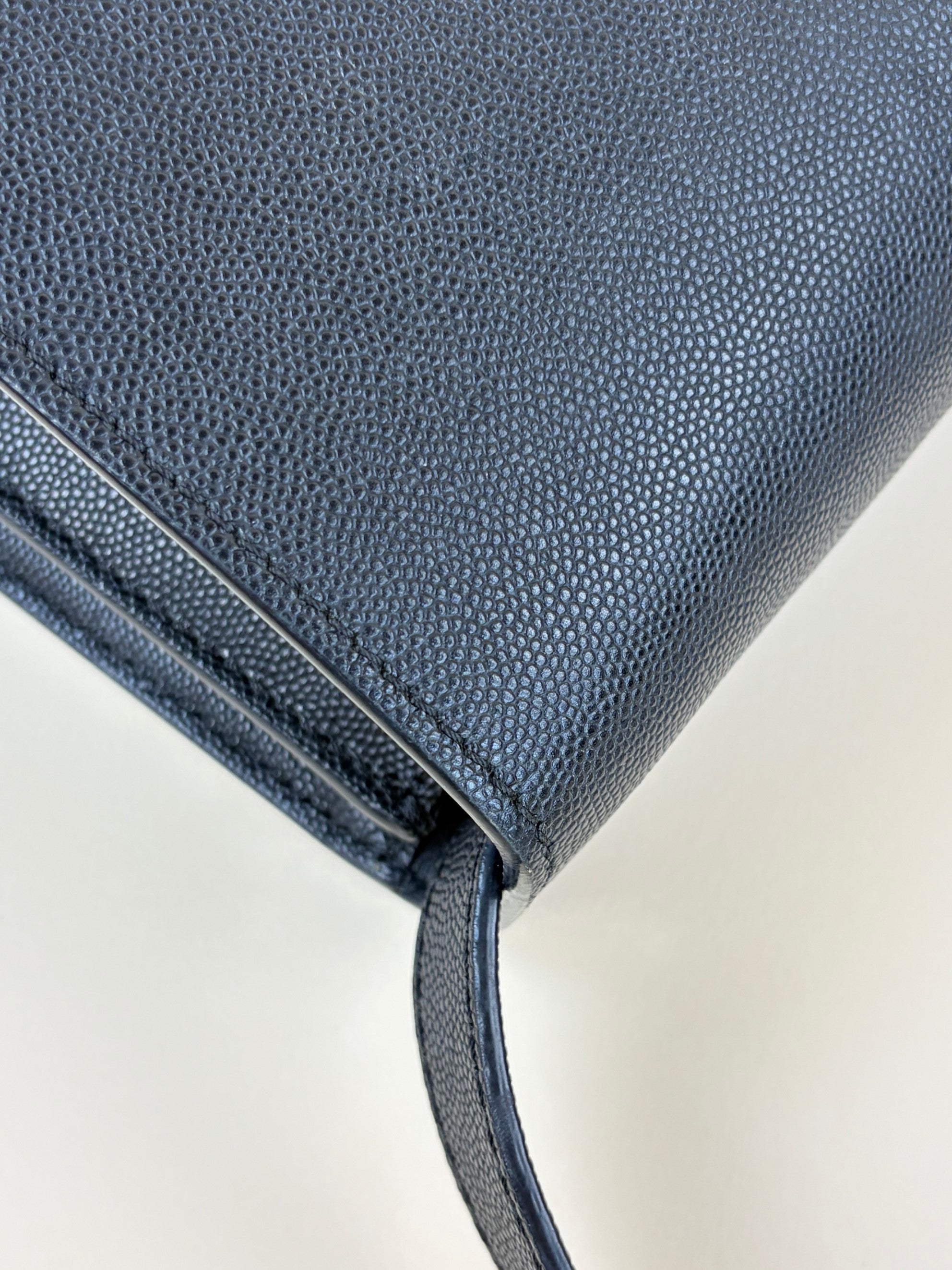 Burberry Black Medium TB Shoulder Bag