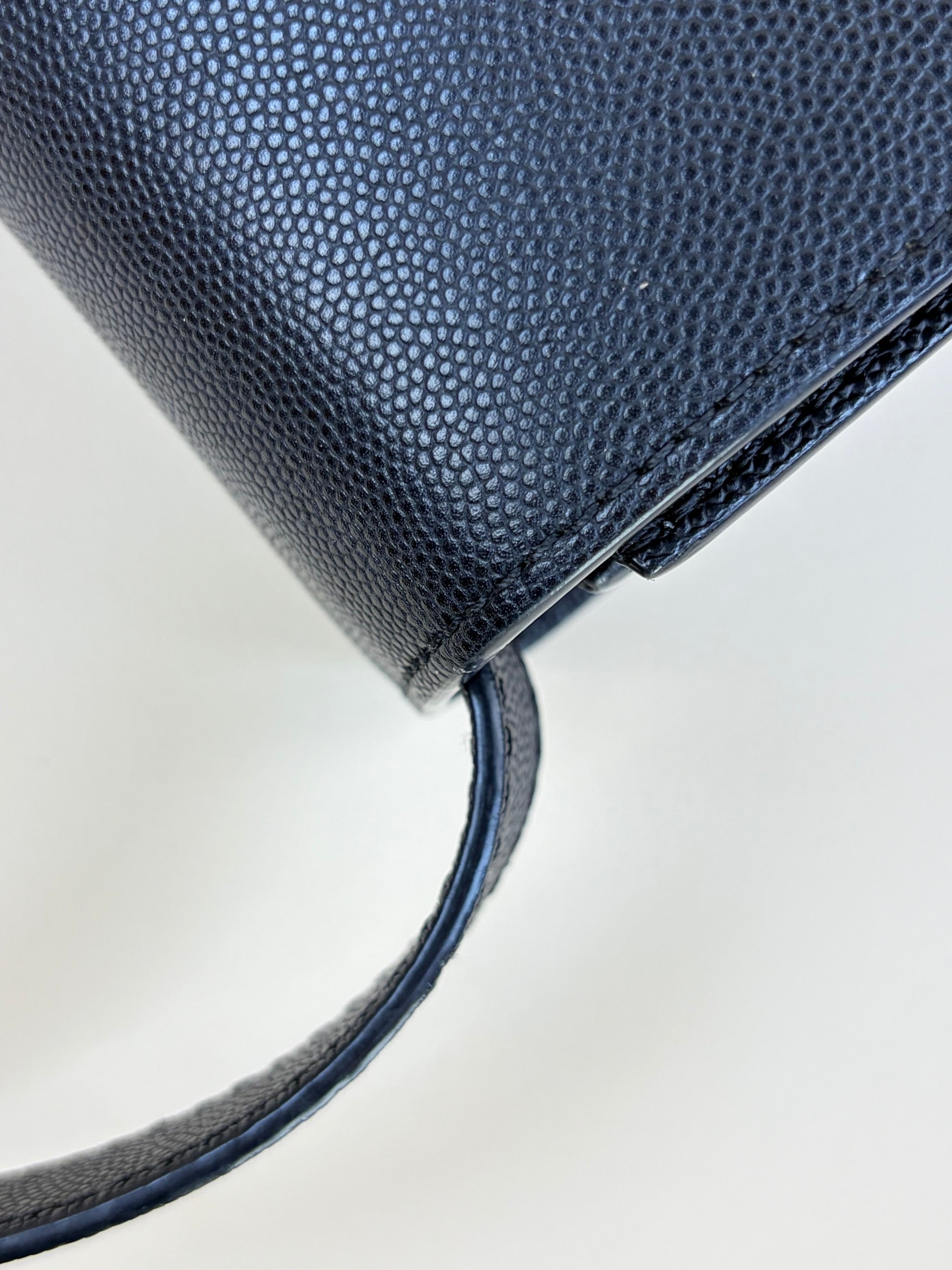 Burberry Black Medium TB Shoulder Bag