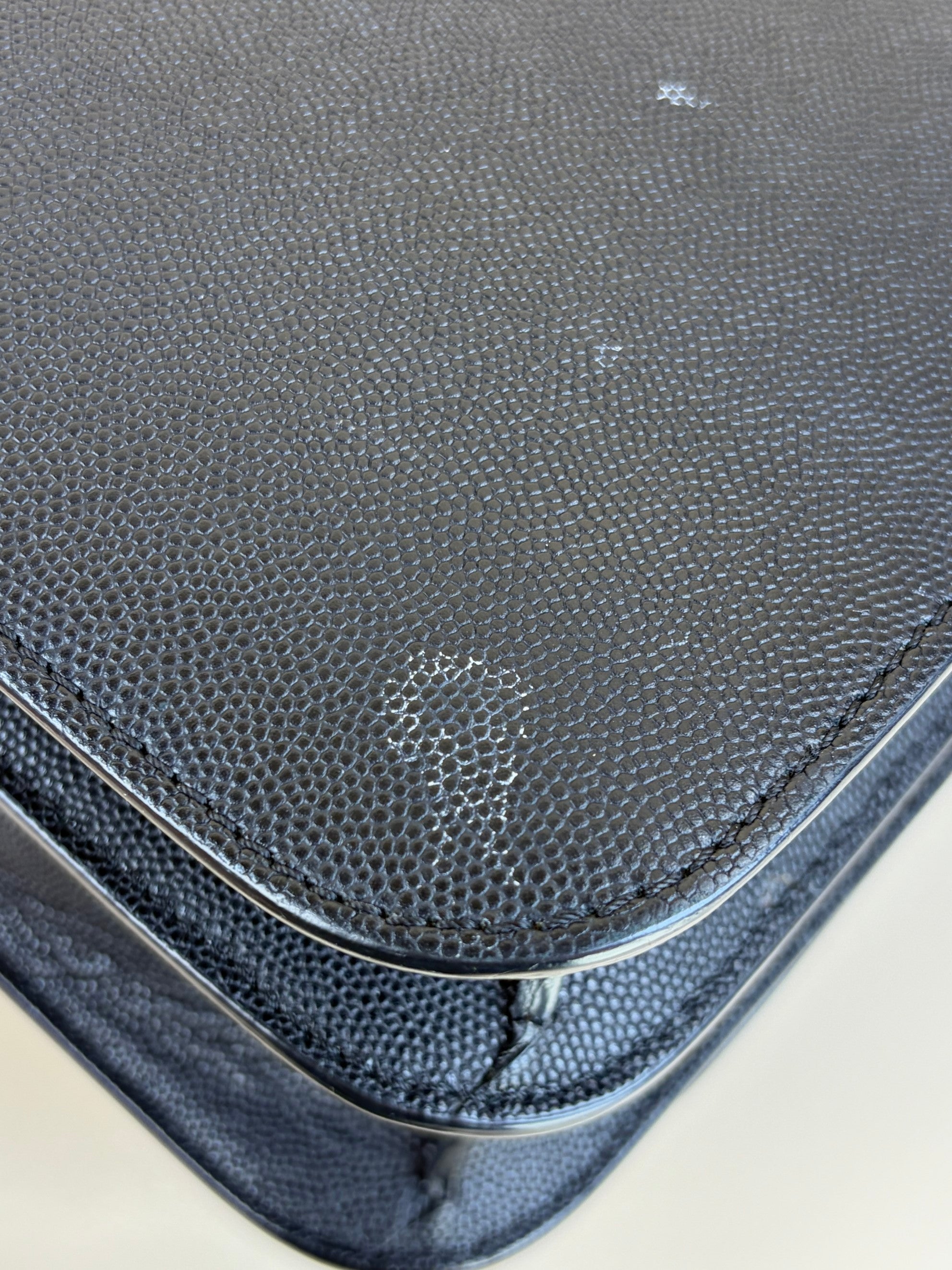 Burberry Black Medium TB Shoulder Bag