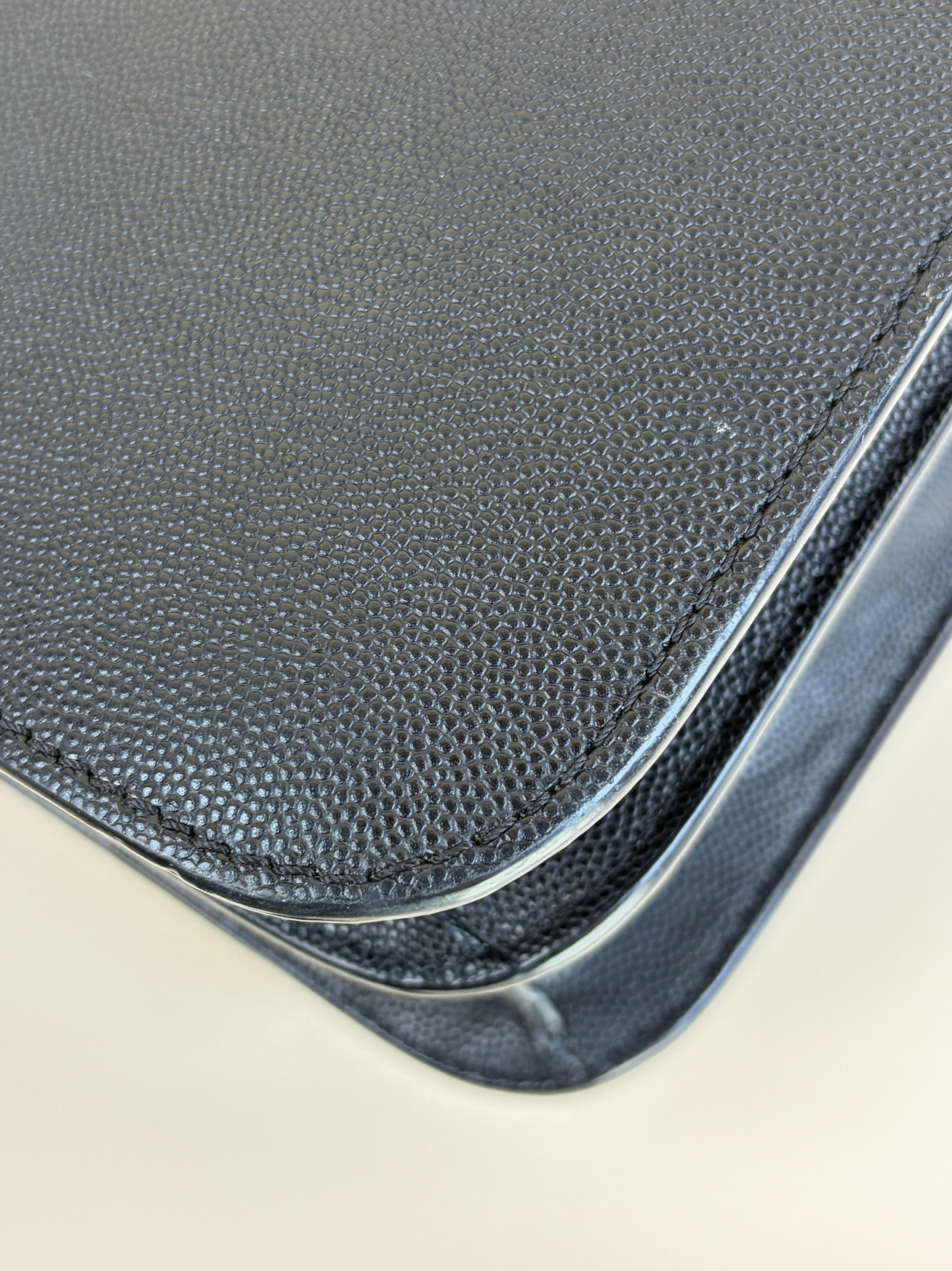 Burberry Black Medium TB Shoulder Bag