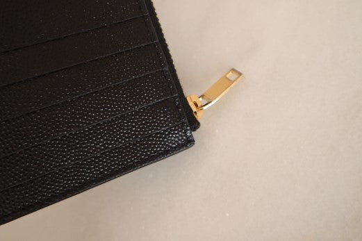 YSL Black Card Holder-Card Holder-YSL-The Closet Egypt