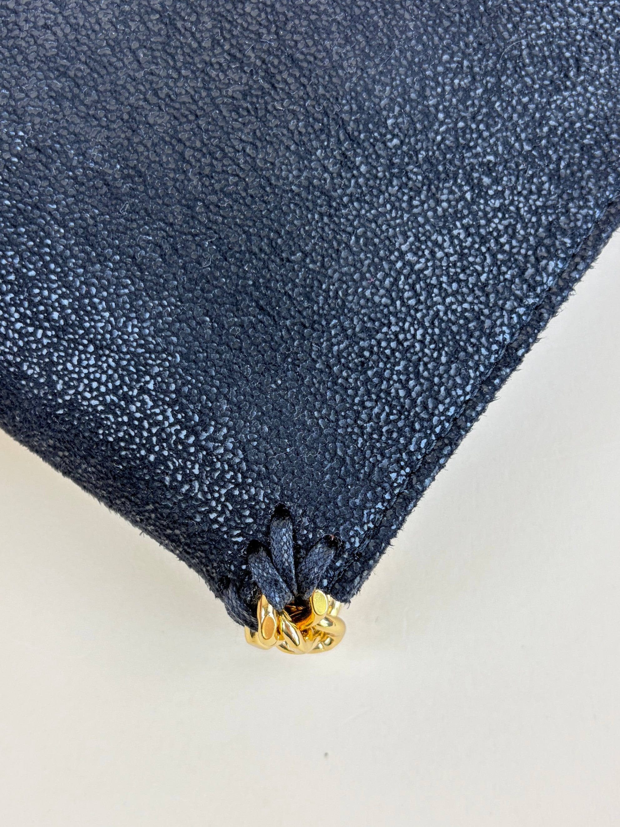 Stella Mccartney Black Falabella Wallet Crossbody Bag