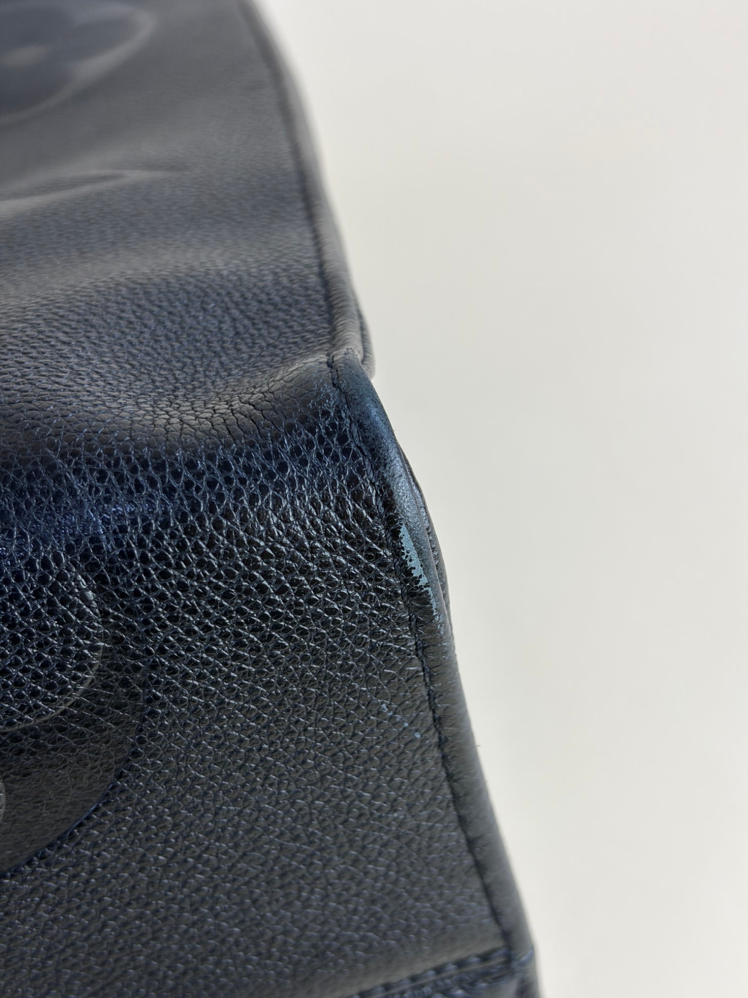 Louis Vuitton Black Monogram empreinte Onthego gm