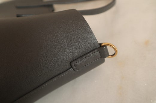 YSL Gray Top Handle Shopping Toy Tote Bag-handbag-YSL-The Closet Egypt