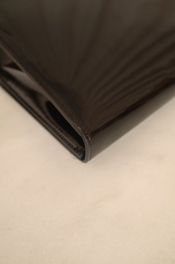 Dolce & Gabbana Black Vernis DG Logo Crossbody Bag-handbag-Dolce & Gabbana-The Closet Egypt