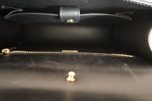 Dolce & Gabbana Black Vernis DG Logo Crossbody Bag-handbag-Dolce & Gabbana-The Closet Egypt