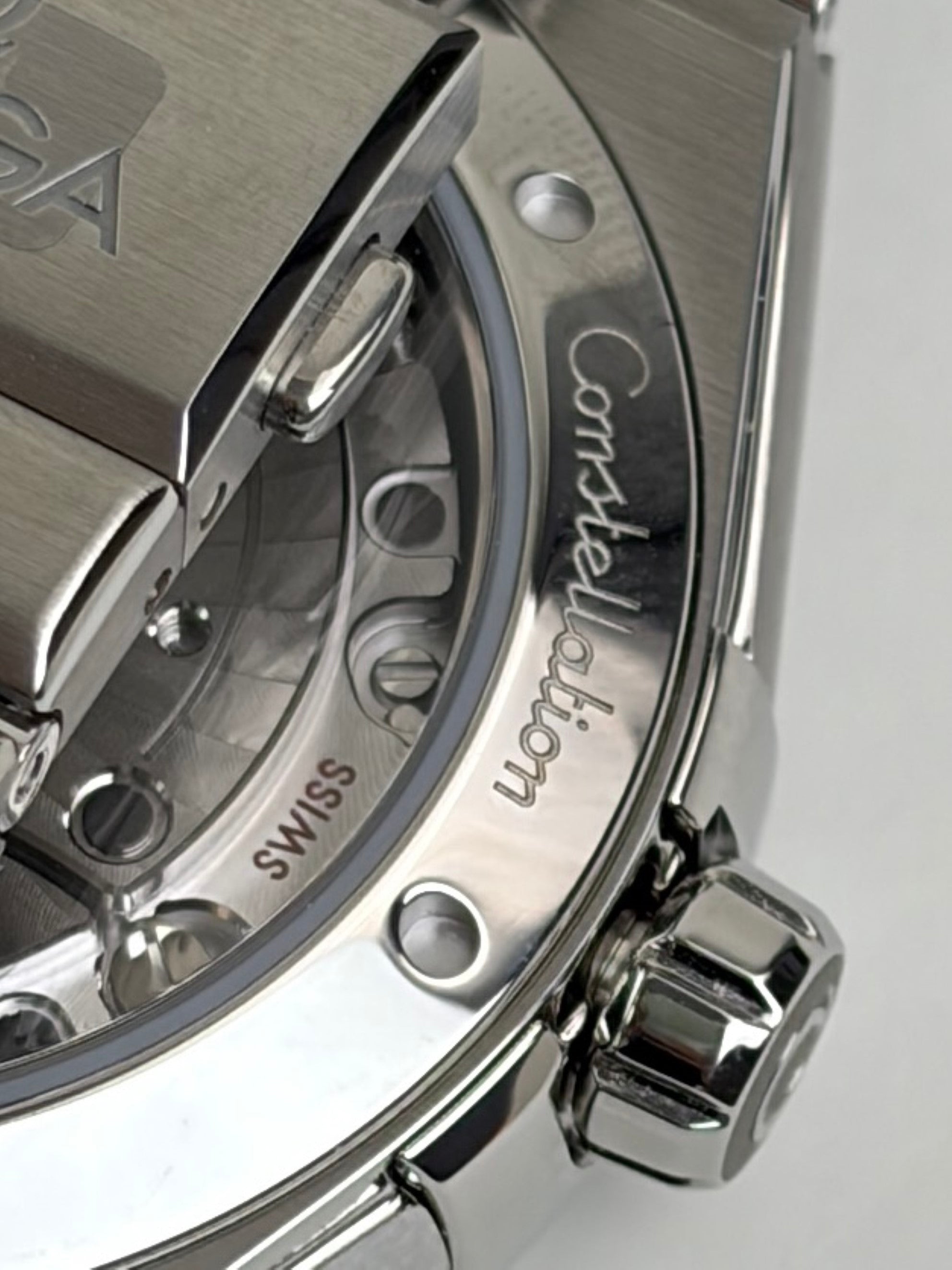 Omega Constellation 39 mm steel on steel