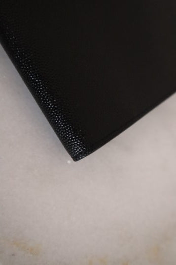 YSL Black Uptown Clutch-Clutch-YSL-The Closet Egypt