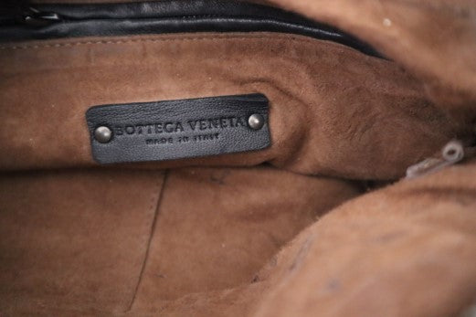 Bottega Veneta Black Intrecciato Crossbody Bag-handbag-Bottega Veneta-The Closet Egypt