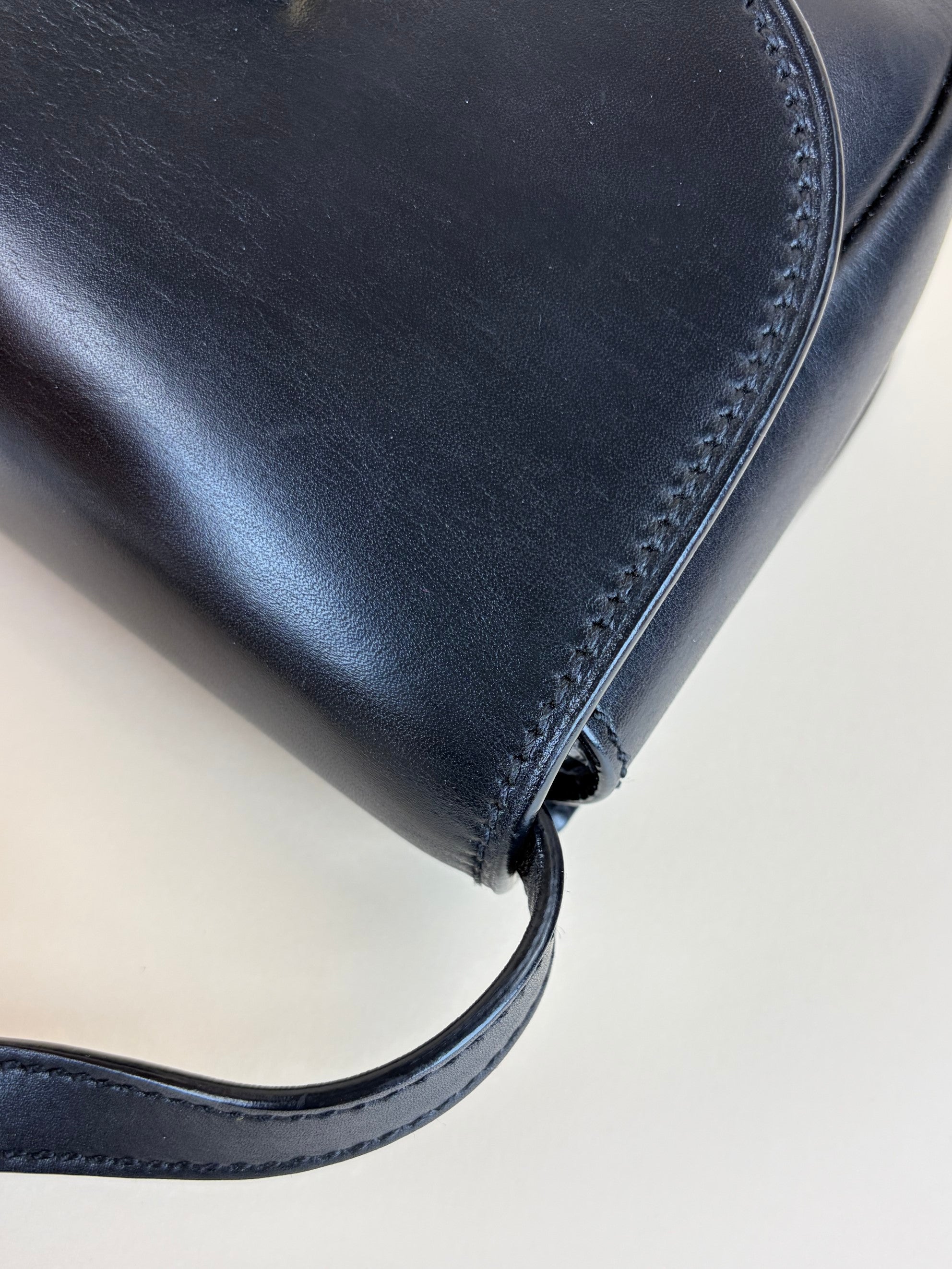 ysl black smooth calfskin small Kaja satchel