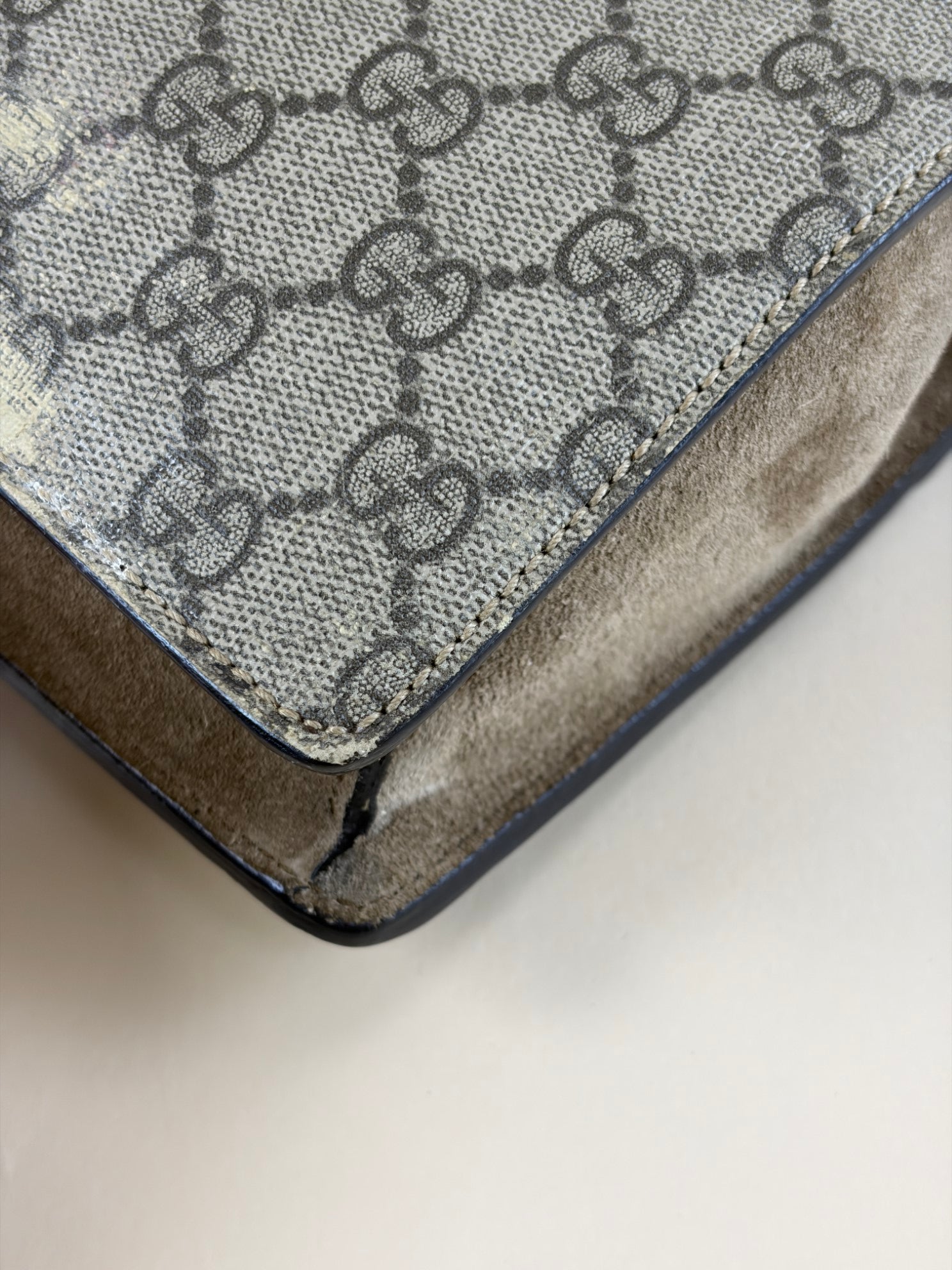 Gucci beige GG Supreme canvas Dionysus