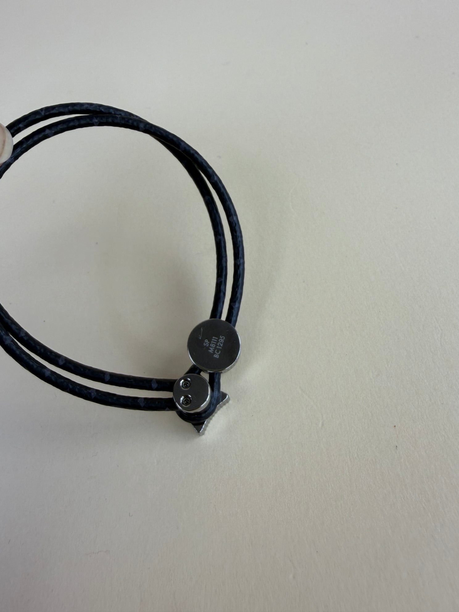 Louis Vuitton Black Monogram Eclipse Catch It Bracelet 21