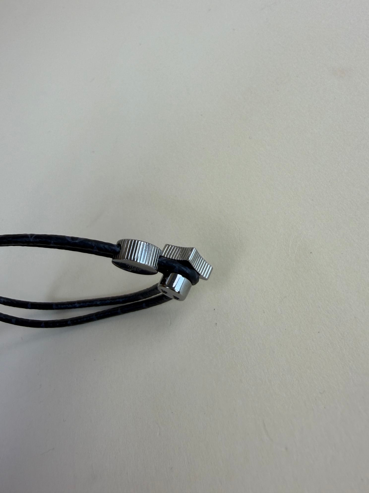 Louis Vuitton Black Monogram Eclipse Catch It Bracelet 21