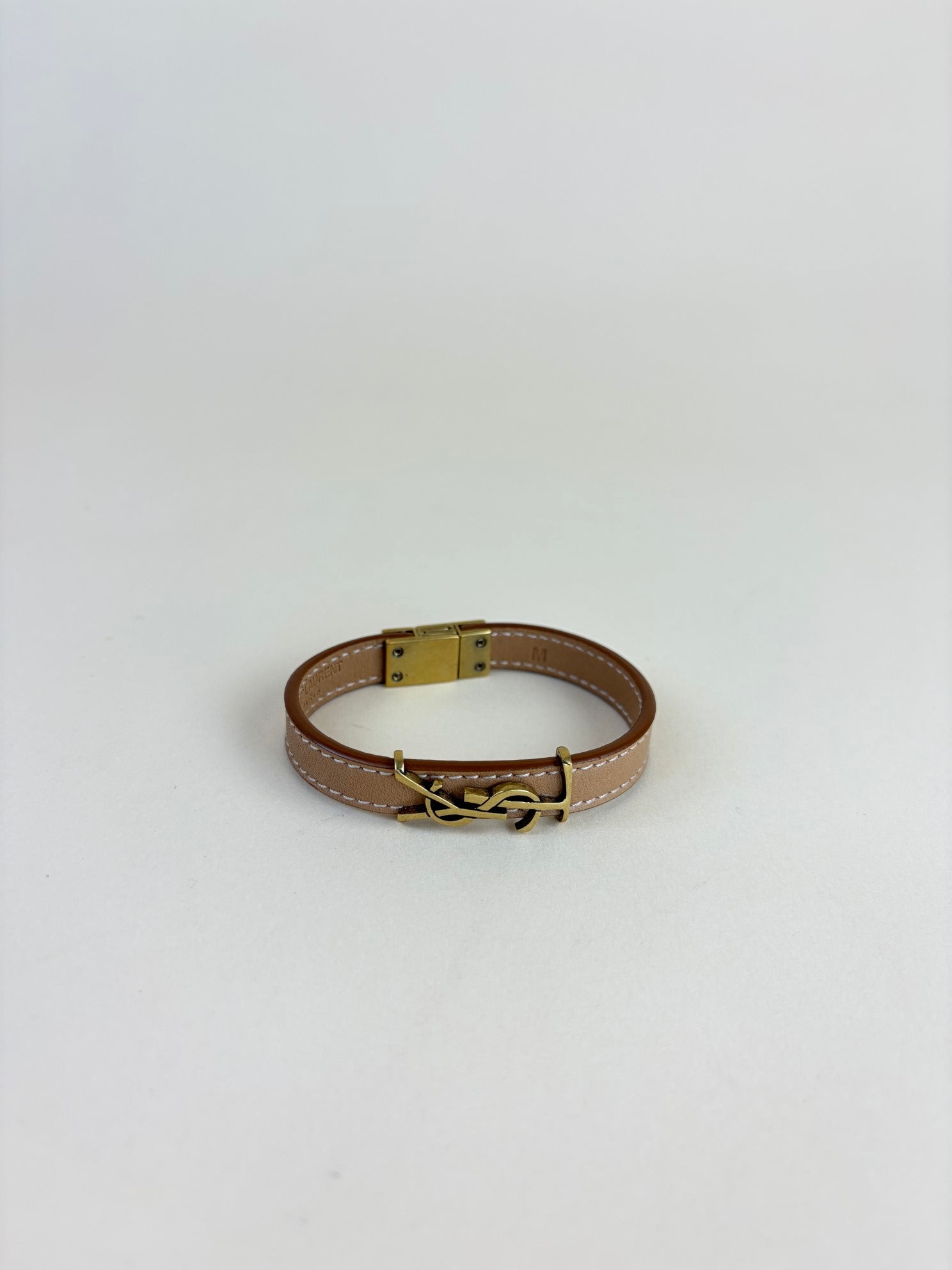 YSL Camel Cassandre Bracelet