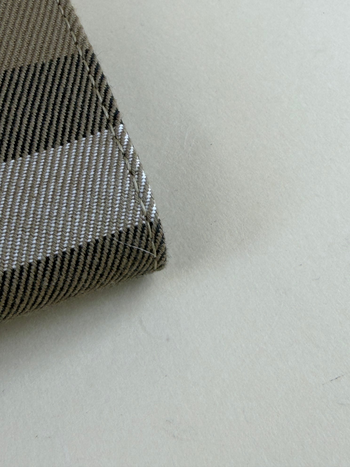 Burberry Black House Check Lila Compact Mini Trifold Wallet