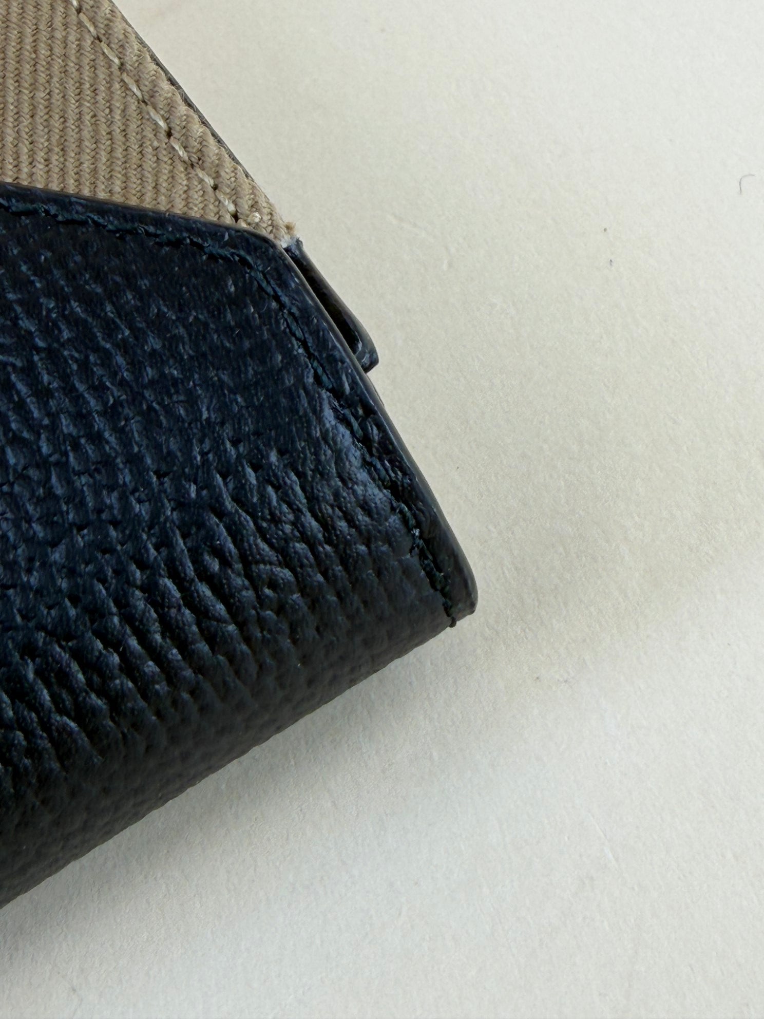 Burberry Black House Check Lila Compact Mini Trifold Wallet