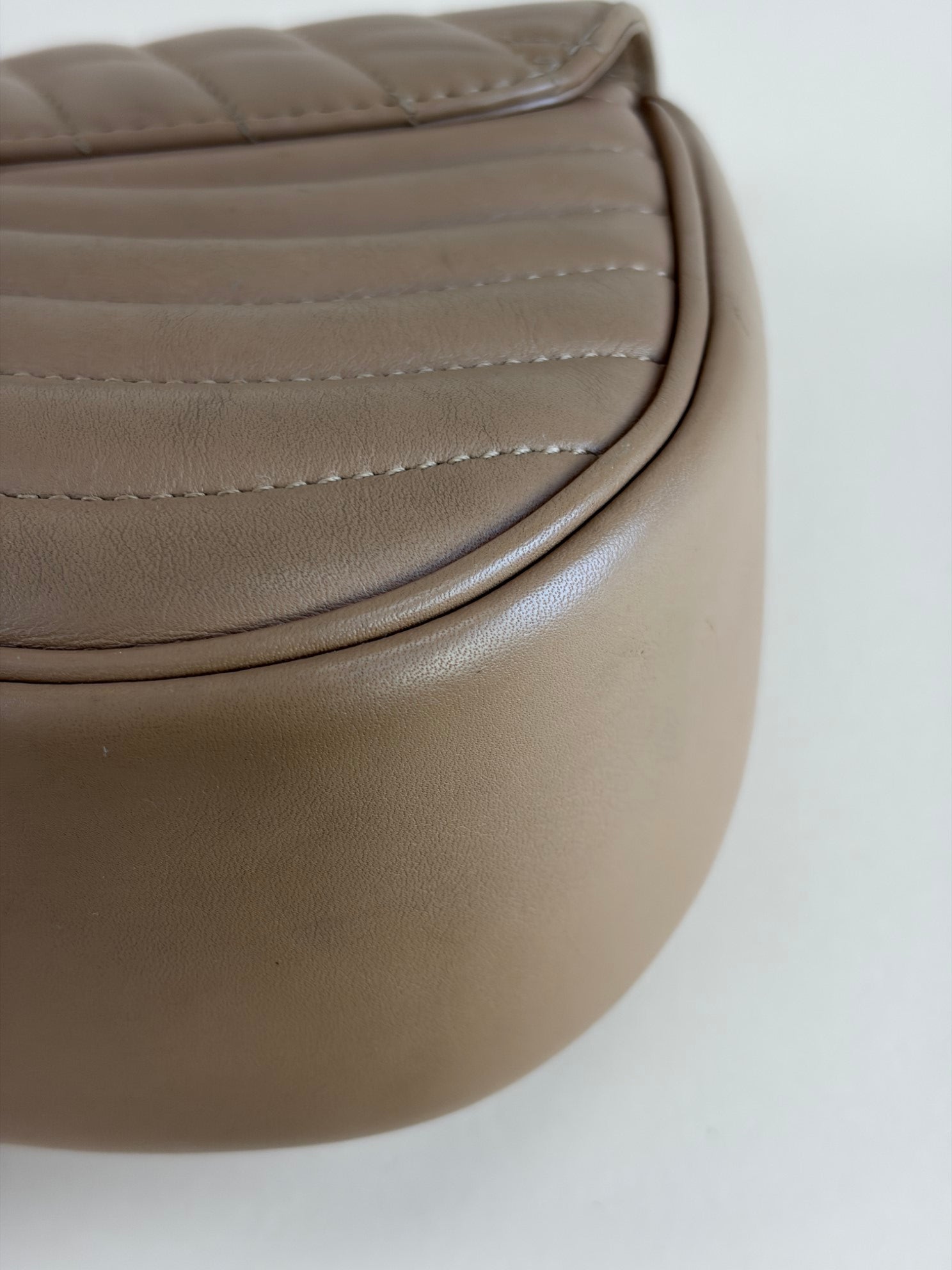 Louis Vuitton Beige New Wave Chain MM Shoulder Bag