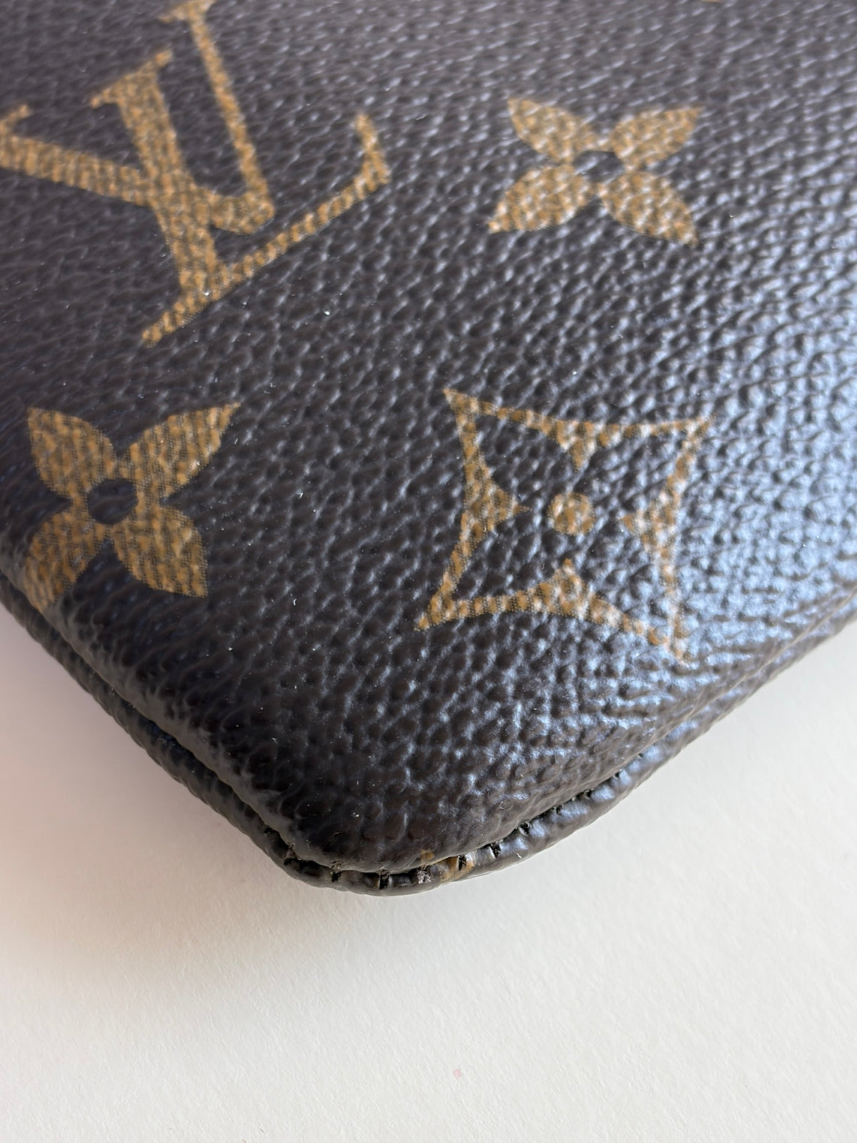 Louis Vuitton Black Monogram canvas daily pouch